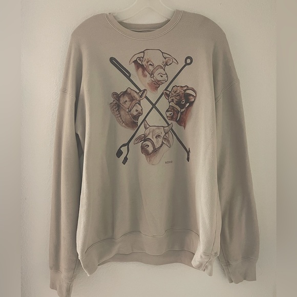 XOXO Cozy Bull Crew🐮 - Picture 2 of 3